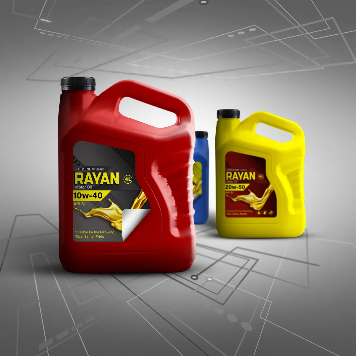 لیبل پشت چسب دار